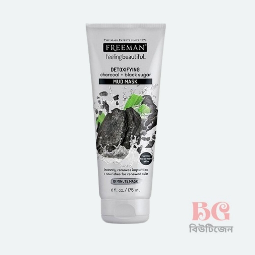 Freeman Detoxifying Charcoal Mud Mask 175ml