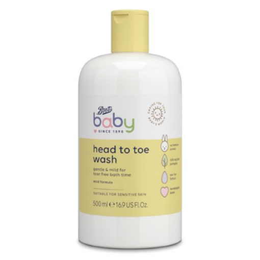   Boots Baby Head to Toe wash 500ml