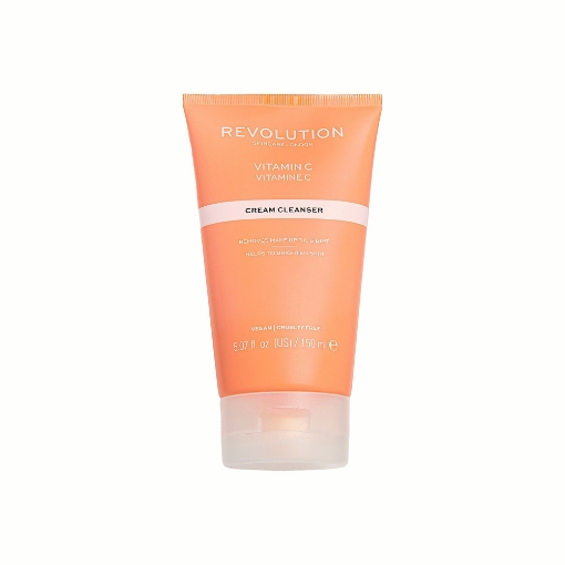 Makeup Revolution Skincare Vitamin C Glow Cream Cleanser 150ml
