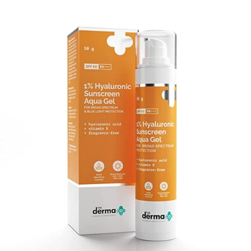 Derma Co  1% Hyaluronic Sunscreen Aqua Gel 50g