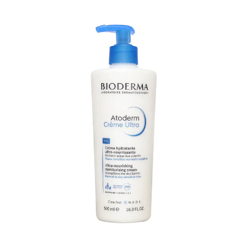 Bioderma Atoderm Ultra-Nourishing Cream for Normal to Dry Sensitive Skin 500ml