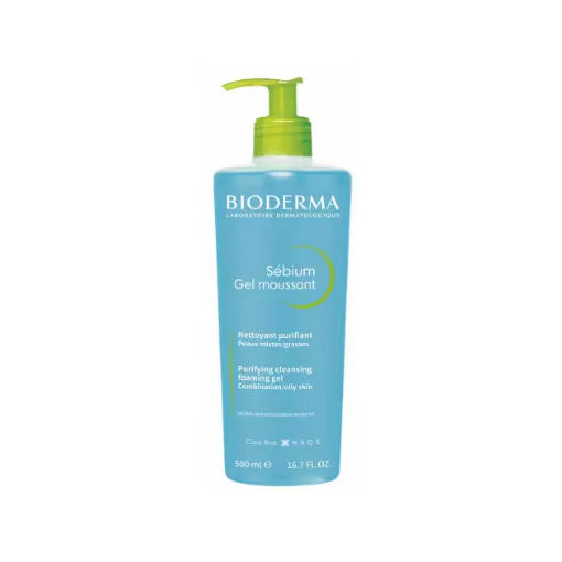Bioderma Sebium Gel Moussant Purifying Foaming Gel 500ml