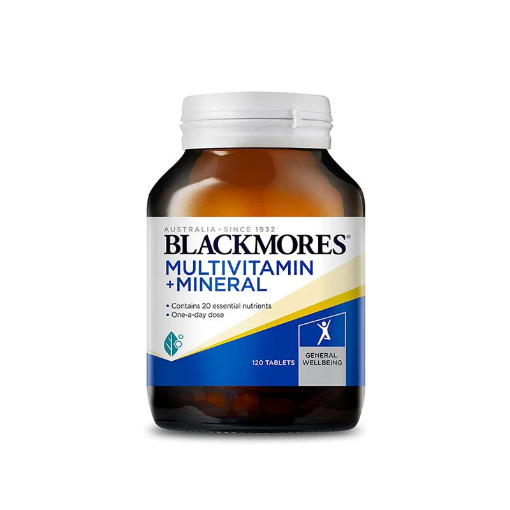Blackmores Multivitamins + Minerals – 120 Tablets