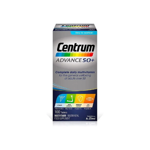 Centrum Advance 50+ Multivitamin & Mineral – 100 Tablets