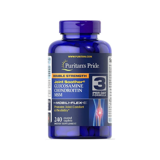 puritans-pride-double-strength-glucosamine-chondroitin-msm-joint-soother-240-tablets