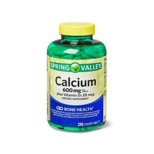 spring-valley-calcium-plus-vitamin-d3-20mcg-600mg-250-count