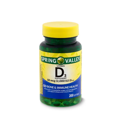 spring-valley-vitamin-d3-supplement-50-mcg-2000-iu-200-softgels