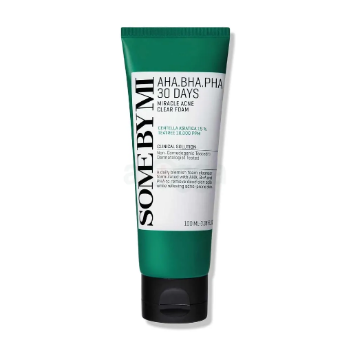 Some By Mi AHA-BHA-PHA 30 Days Miracle Acne Clear Foam 100ml