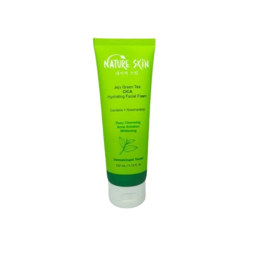 Nature Skin Jeju Green Tea CICA Hydrating Facial Foam 152 mL