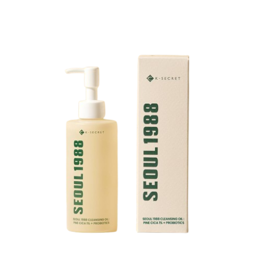 KSECRET SEOUL 1988 Cleansing Oil : Pine Cica 1% + Probiotics 200ml