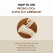 SKIN1004 Probio-Cica Glow Sun Ampoule SPF50+ PA++++
