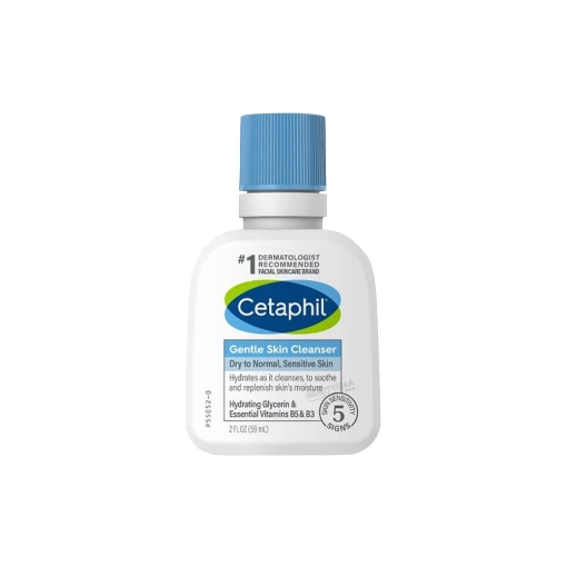 Cetaphil Gentle Skin Cleanser For Dry To Normal Sensitive Skin 59ml