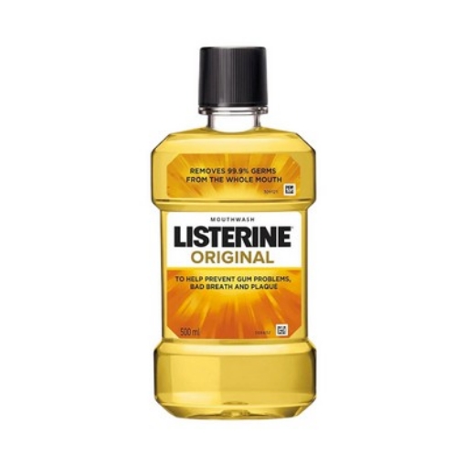 Listerine Original Antiseptic Oral Care Mouthwash 500ml
