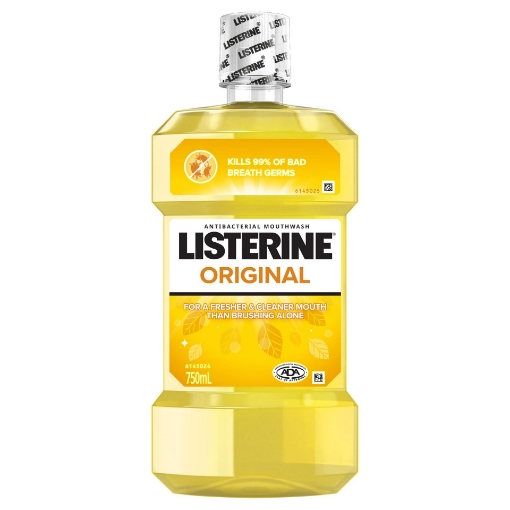 Listerine Original Antiseptic Oral Care Mouthwash 750ml