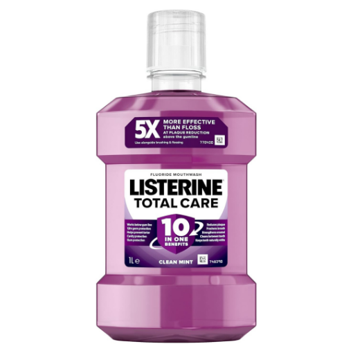 Listerine Mouthwash - Total Care 10 in 1 Benefits 1L