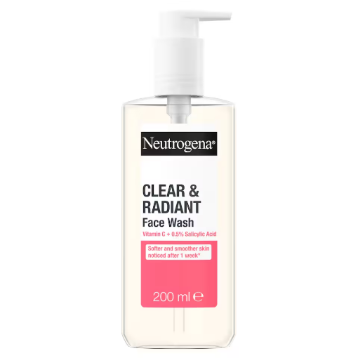 Neutrogena Clear & Radiant Facial Wash for Normal Skin 200ml