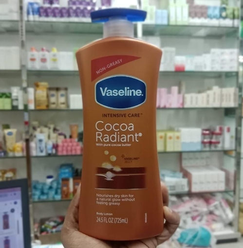 Vaseline Non-Greasy Intensive Care Cocoa Radiant Body Lotion 725ml