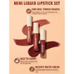 SHEGLAM Matte Allure Mini Liquid Lipstick Set- Feel Real 2.3ml