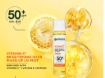 Garnier Vitamin C Brightening Over Make-up UV Mist Invisible with SPF 50+ and Vitamin C 75ml