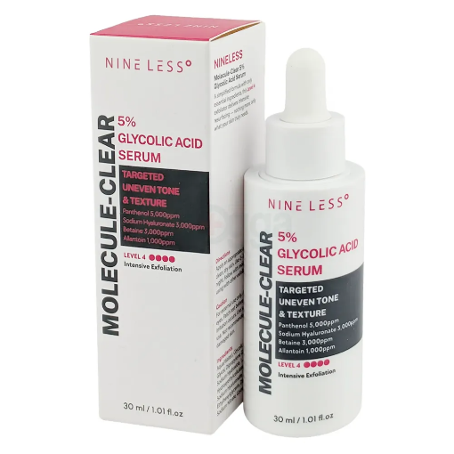 NINELESS Molecule-Clear 5% Glycolic Acid Serum - 30ml