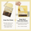Medicube deep vita c daily quick mask