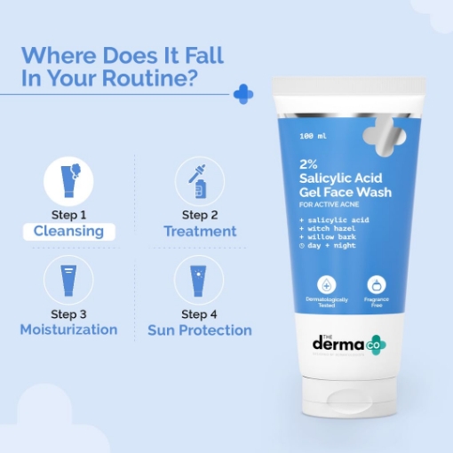 The Derma Co. 2% Salicylic Acid Gel Face Wash 100ml