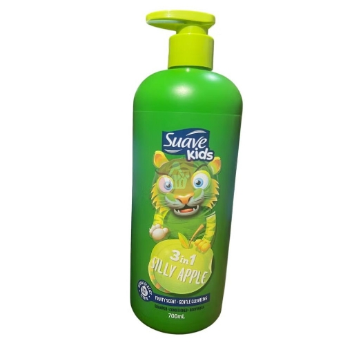 Suave Kids 3-in-1 Shampoo Conditioner Body Wash Silly Apple 700ml