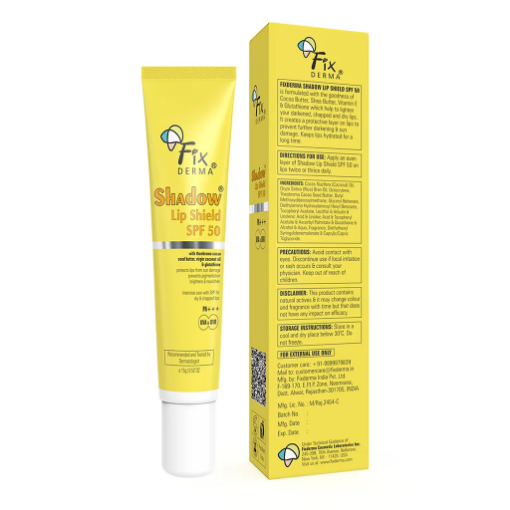 FIXDERMA Shadow Spf 50 Lip Shield Pa+++ Lip Balm Spf 50