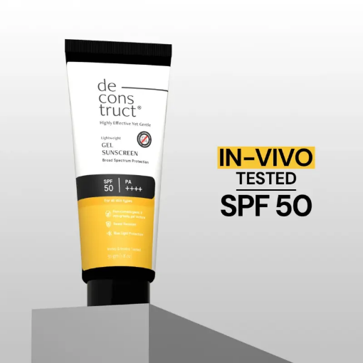 Deconstruct Lightweight Sunscreen Gel SPF 50+ PA+++
