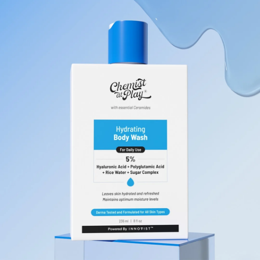 Chemist At Play Hydrating Body Wash with Hyaluronic Acid & Coconut Oil - 236 ml